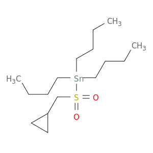 Stannane, tributyl[(cyclopropylmethyl)sulfonyl]-