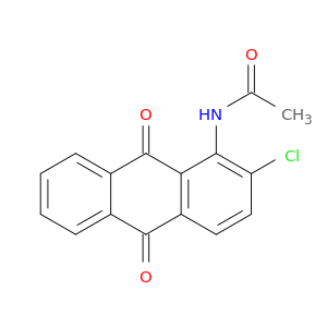 Acetamide, N-(2-chloro-9,10-dihydro-9,10-dioxo-1-anthracenyl)-