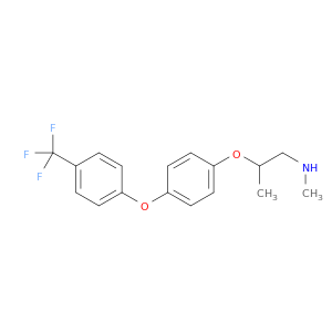 1-Propanamine, N-methyl-2-[4-[4-(trifluoromethyl)phenoxy]phenoxy]-