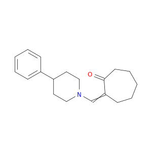 Cycloheptanone, 2-[(4-phenyl-1-piperidinyl)methylene]-