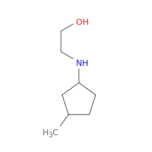 2-[(3-methylcyclopentyl)amino]ethan-1-ol
