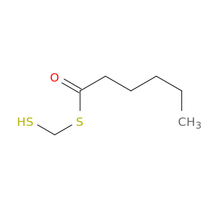 Hexanethioic acid, S-(mercaptomethyl) ester