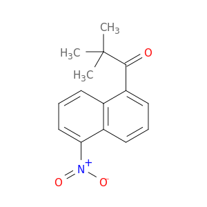 1-Propanone, 2,2-dimethyl-1-(5-nitro-1-naphthalenyl)-