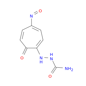 SEMICARBAZIDE, 1-(4-NITROSO-7-OXO-1,3,5-CYCLOHEPTATRIEN-1-YL)-
