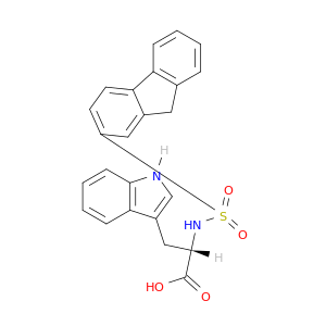 Tryptophan, N-(9H-fluoren-2-ylsulfonyl)-