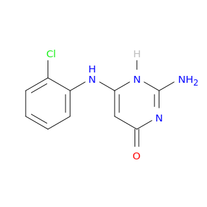 2-amino-6-[(2-chlorophenyl)amino]pyrimidin-4(1h)-one