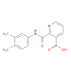 3-Pyridinecarboxylic acid, 2-[[(3,4-dimethylphenyl)amino]carbonyl]-