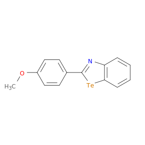 Benzotellurazole, 2-(4-methoxyphenyl)-