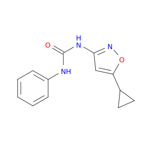 Urea, N-(5-cyclopropyl-3-isoxazolyl)-N'-phenyl-