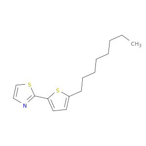 Thiazole, 2-(5-octyl-2-thienyl)-