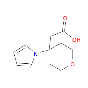 [4-(1H-Pyrrol-1-yl)tetrahydro-2H-pyran-4-yl]acetic acid
