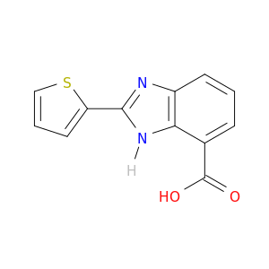 2-(Thiophen-2-yl)-1H-benzo[d]imidazole-7-carboxylic acid
