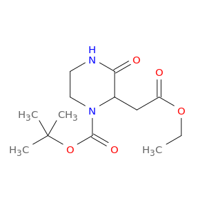 2-乙氧基羰基甲基-3-氧代哌嗪-1-羧酸叔丁酯