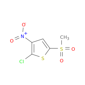 2-Chloro-5-methanesulfonyl-3-nitrothiophene