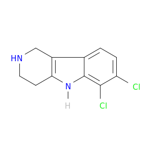 1H-Pyrido[4,3-b]indole, 6,7-dichloro-2,3,4,5-tetrahydro-