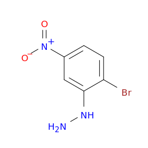 Hydrazine, (2-bromo-5-nitrophenyl)-