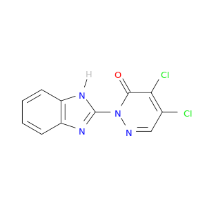 2-(1H-1,3-Benzodiazol-2-yl)-4,5-dichloro-2,3-dihydropyridazin-3-one
