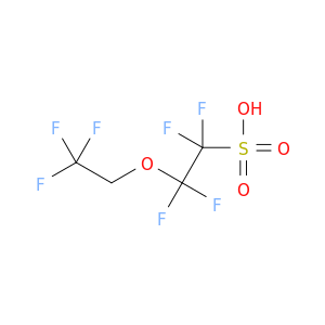 Ethanesulfonic acid, 1,1,2,2-tetrafluoro-2-(2,2,2-trifluoroethoxy)-
