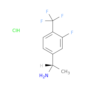 (S)-1-(3-氟-4-(三氟甲基)苯基)乙胺盐酸盐