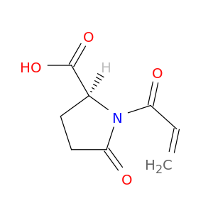 5-氧代-1-(1-氧代-2-丙烯-1-基)-L-脯氨酸