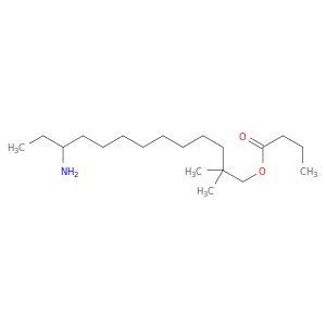 Butanoic acid, 11-amino-2,2-dimethyltridecyl ester