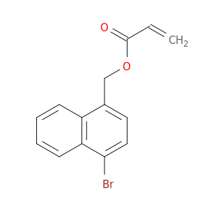 2-Propenoic acid, (4-bromo-1-naphthalenyl)methyl ester