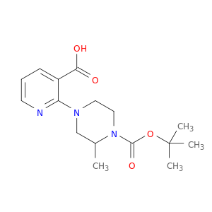 4-(3-CARBOXY-(PYRIDIN-2-YL))-2-METHYL-PIPERAZINE-1-CARBOXYLIC ACID TERT-BUTYL ESTER
