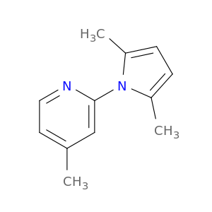 Pyridine, 2-(2,5-dimethyl-1H-pyrrol-1-yl)-4-methyl-