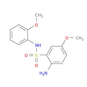 Benzenesulfonamide, 2-amino-5-methoxy-N-(2-methoxyphenyl)-