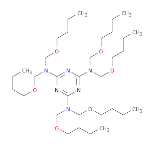 1,3,5-Triazine-2,4,6-triamine, N,N,N',N',N'',N''-hexakis(butoxymethyl)-