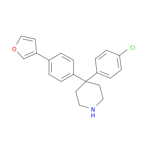 Piperidine, 4-(4-chlorophenyl)-4-[4-(3-furanyl)phenyl]-