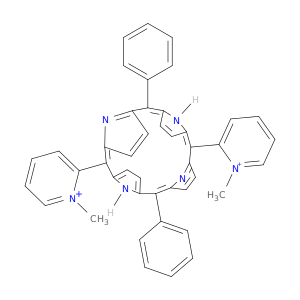 Pyridinium,2,2'-(10,20-diphenyl-21H,23H-porphine-5,15-diyl)bis[1-methyl-