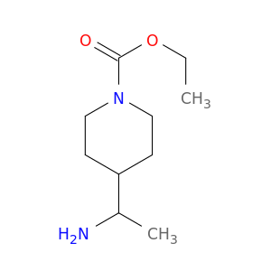 ethyl 4-(1-aminoethyl)piperidine-1-carboxylate