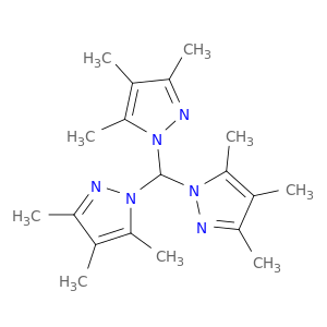 1H-Pyrazole, 1,1',1''-methylidynetris[3,4,5-trimethyl-