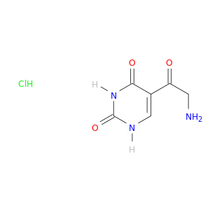 2,4(1H,3H)-Pyrimidinedione, 5-(2-aminoacetyl)-, hydrochloride (1:1)