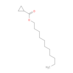 Cyclopropanecarboxylic acid, undecyl ester