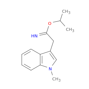 1H-Indole-3-ethanimidic acid, 1-methyl-, 1-methylethyl ester