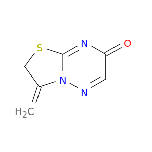 7H-Thiazolo[3,2-b][1,2,4]triazin-7-one, 2,3-dihydro-3-methylene-