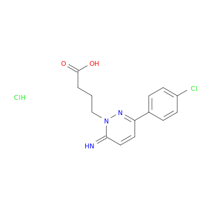 1(6H)-Pyridazinebutanoicacid, 3-(4-chlorophenyl)-6-imino-, hydrochloride (1:1)