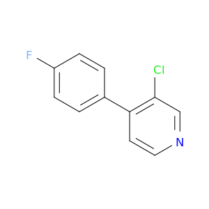 3-氯-4-(4-氟苯基)吡啶