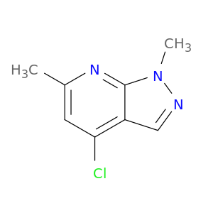 4-氯-1,6-二甲基-1H-吡唑并[3,4-B]吡啶