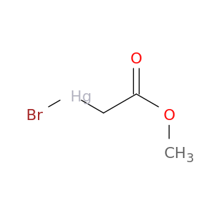 Mercury, bromo(2-methoxy-2-oxoethyl)-