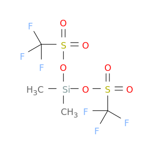 Methanesulfonic acid,1,1,1-trifluoro-, dimethyl[[(trifluoromethyl)sulfonyl]oxy]silyl ester