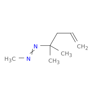 Diazene, (1,1-dimethyl-3-butenyl)methyl-