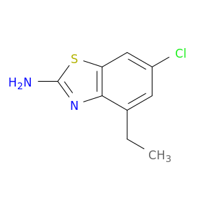 6-CHLORO-4-ETHYL-1,3-BENZOTHIAZOL-2-AMINE