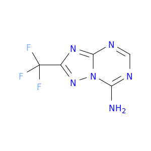 2-(Trifluoromethyl)[1,2,4]triazolo[1,5-a][1,3,5]triazin-7-amine