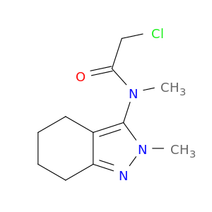 Acetamide,2-chloro-N-methyl-N-(4,5,6,7-tetrahydro-2-methyl-2H-indazol-3-yl)-