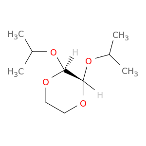 1,4-Dioxane, 2,3-bis(1-methylethoxy)-, trans-