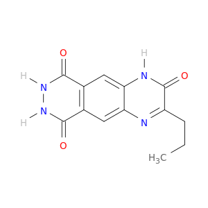 Pyridazino[4,5-g]quinoxaline-2,6,9(1H)-trione, 7,8-dihydro-3-propyl-
