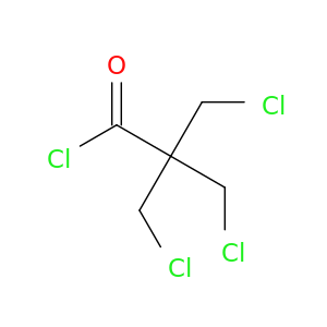 Propanoyl chloride, 3-chloro-2,2-bis(chloromethyl)-
